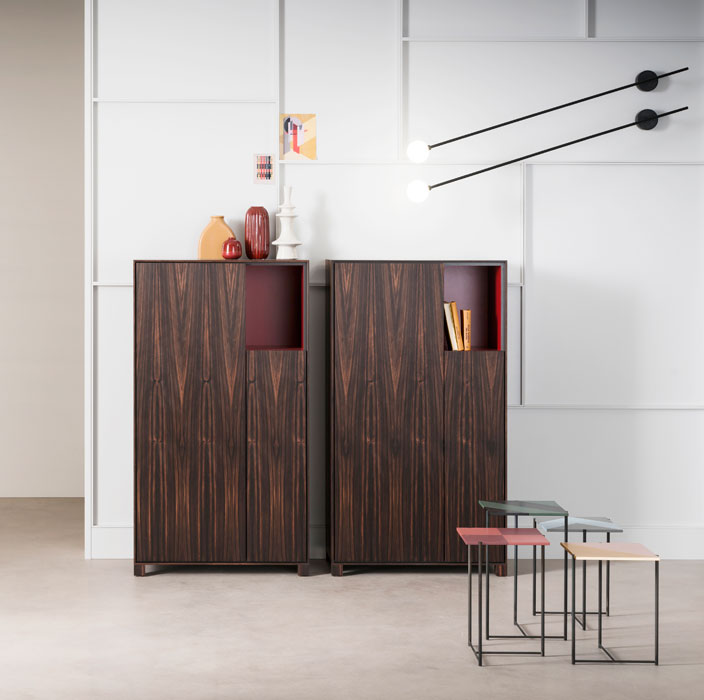 Ateneo Librerie Contenitori design Alessio Bassan