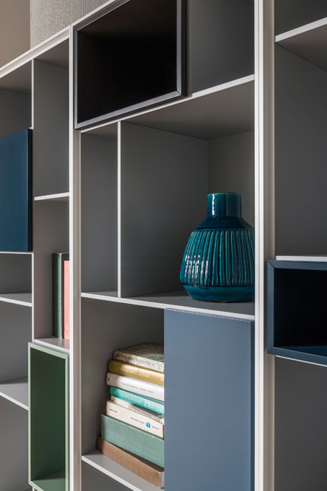 Ateneo Librerie Contenitori design Alessio Bassan