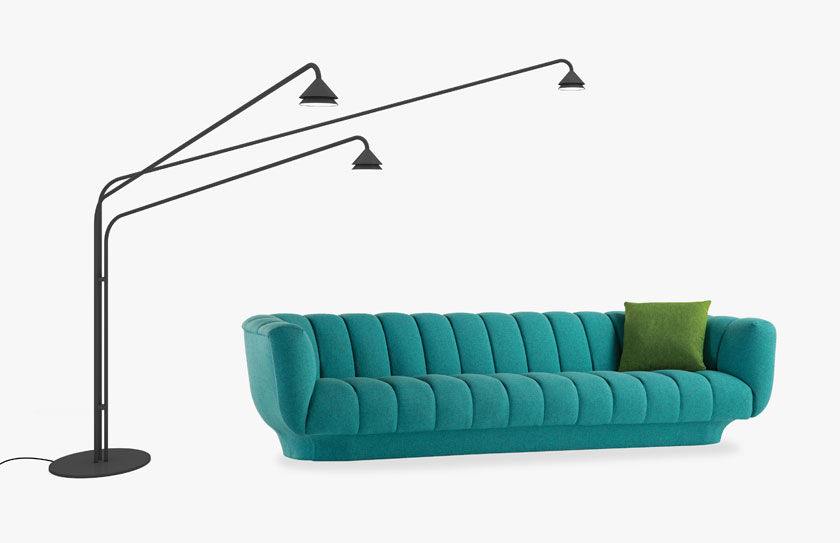 Nomade lampada design Alessio Bassan