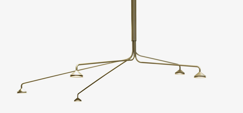 Nomade lampada design Alessio Bassan