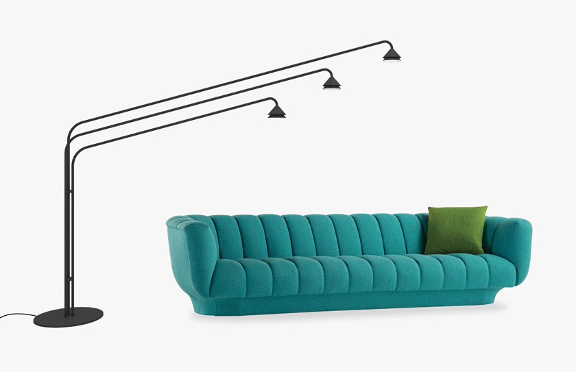 Nomade lampada design Alessio Bassan